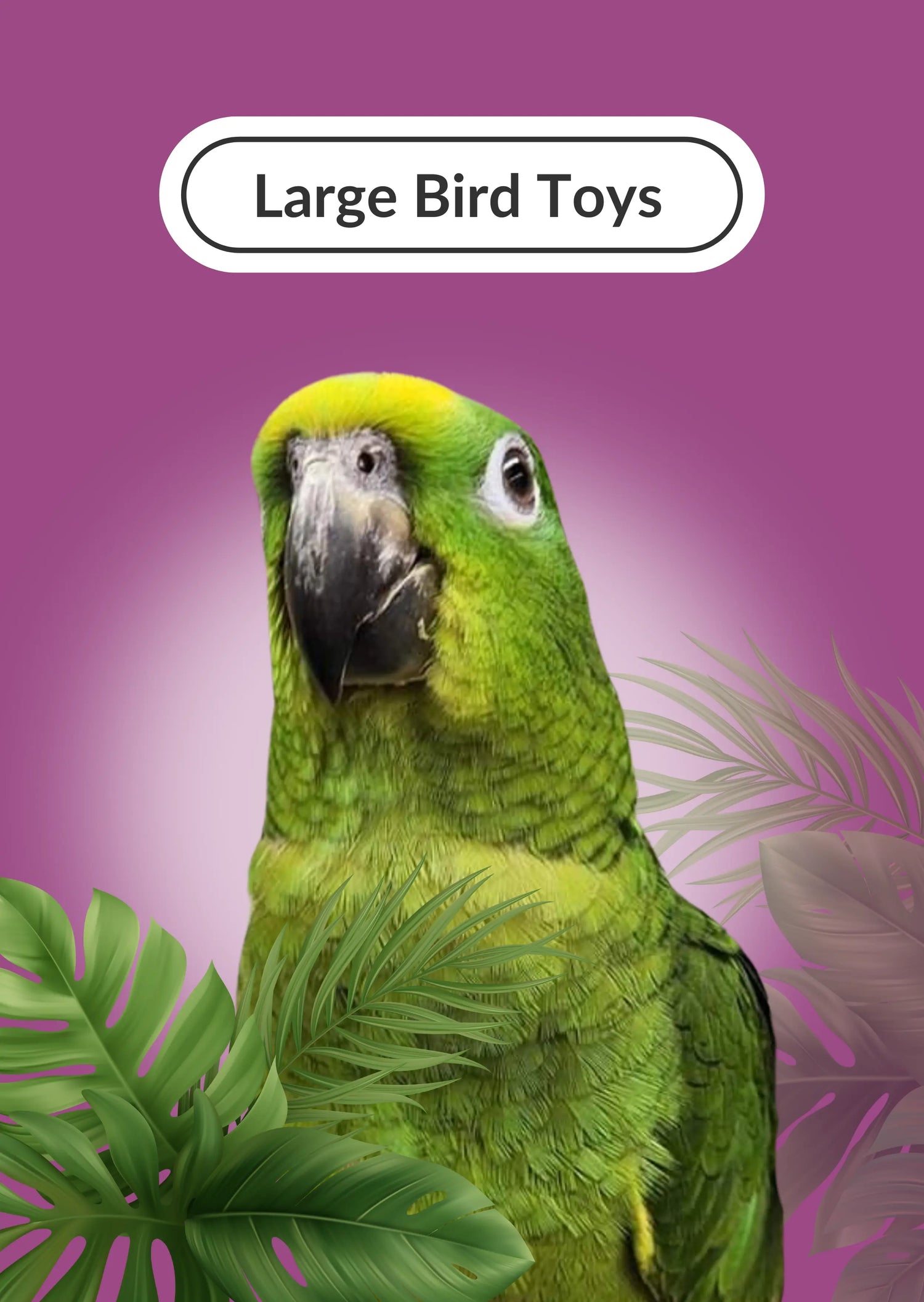 Large Bird Toys Lou Lou Bells Bird Toys
