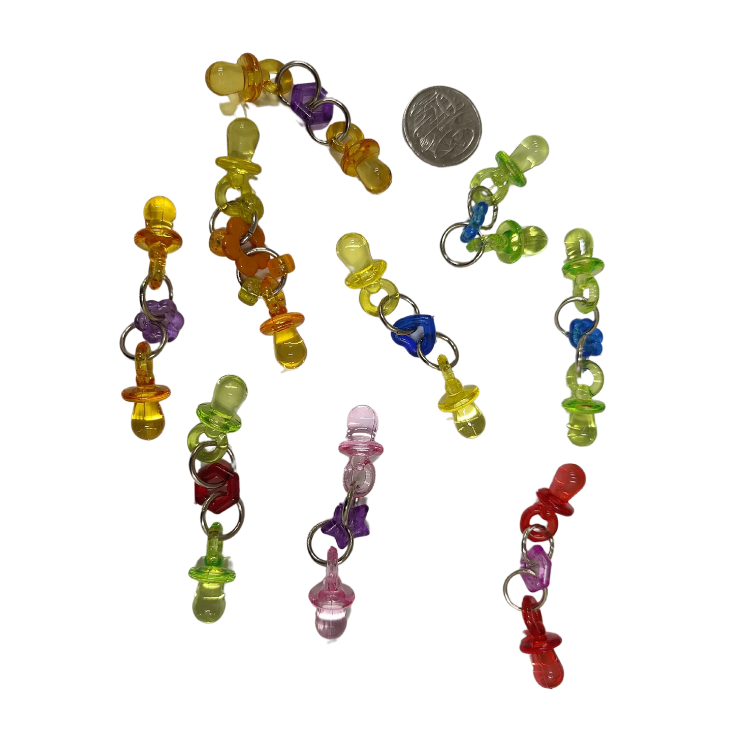 Two Dummies Foot Toy Lou Lou Bells Bird Toys