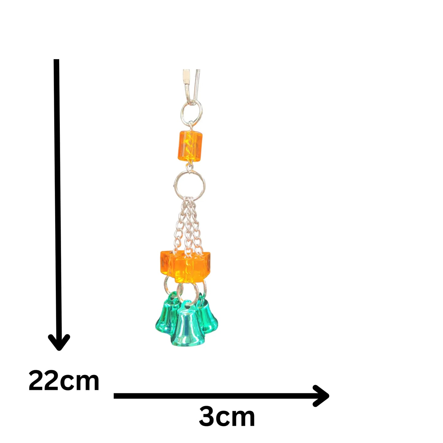 3 Small Bells Bird Toys Lou Lou Bells Bird Toys