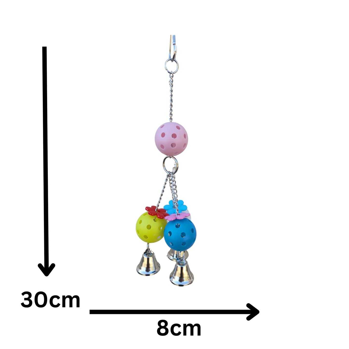 Four Three Three Bird Toy Lou Lou Bells Bird Toys