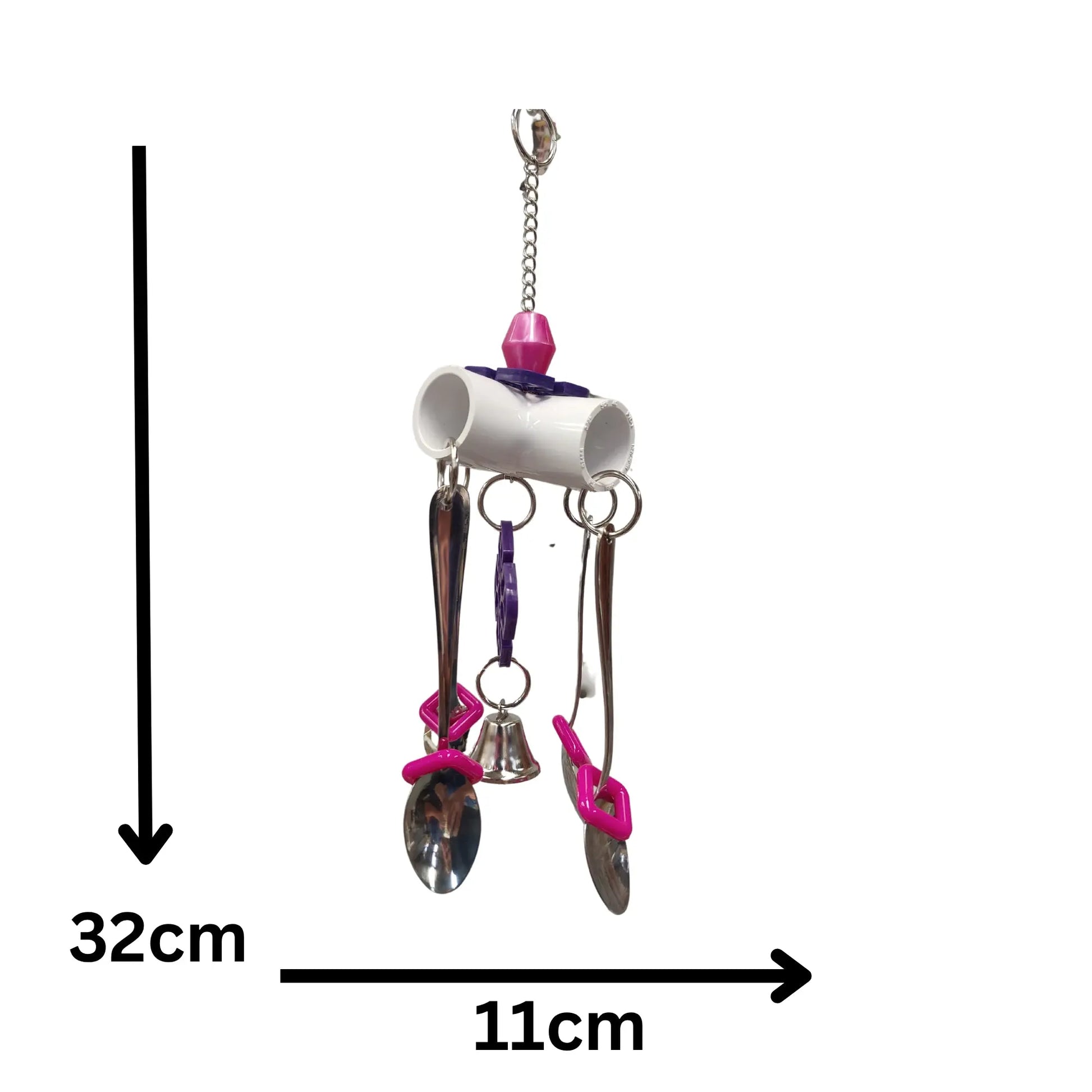 4 Spoons Bird Toy Lou Lou Bells Bird Toys