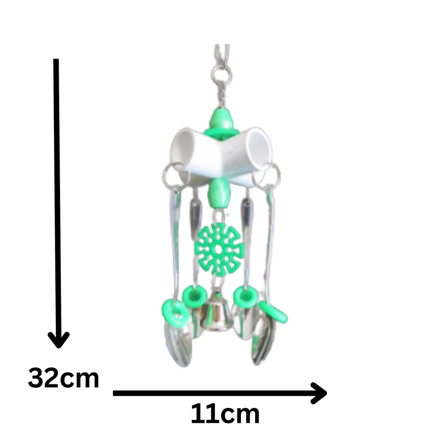 4 Spoons Bird Toy Lou Lou Bells Bird Toys