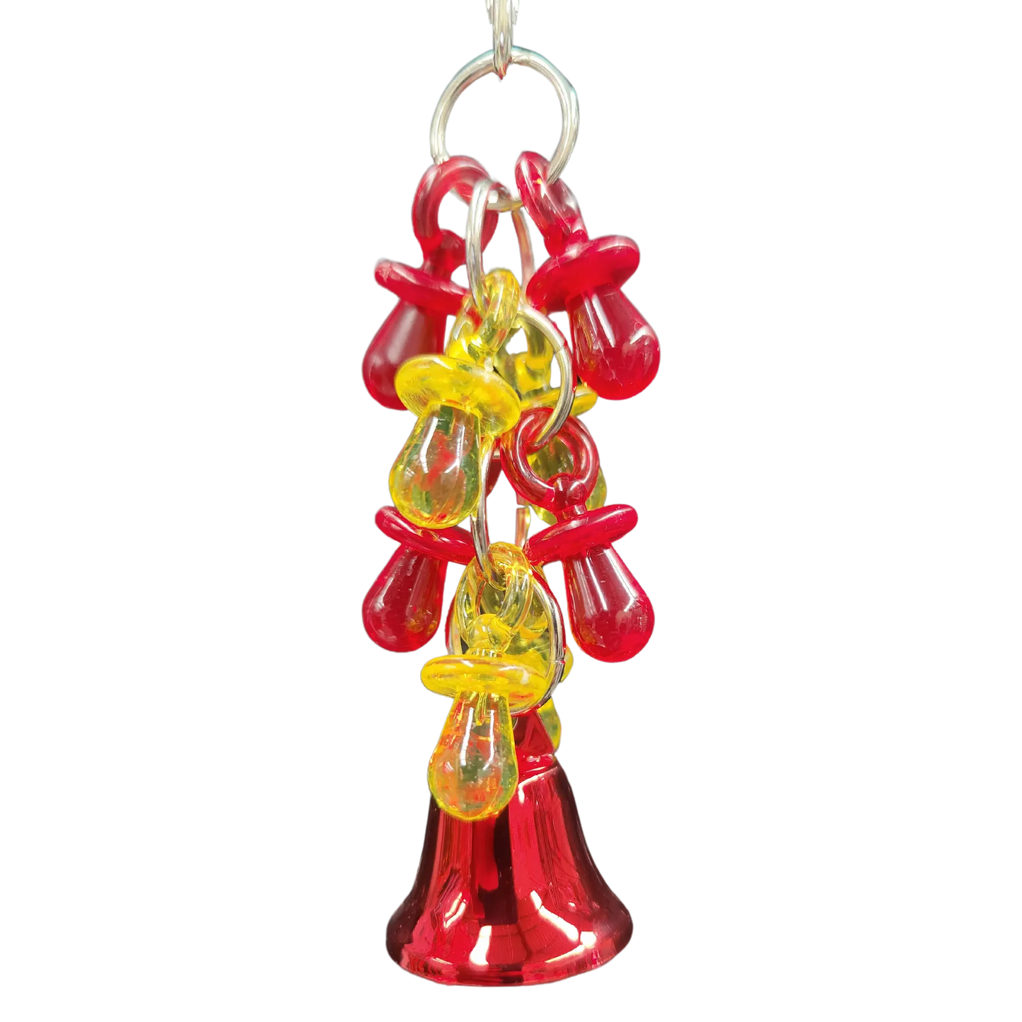8 Dummies And 1 Bell Bird Toy