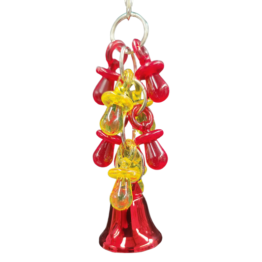 8 Dummies And 1 Bell Bird Toy