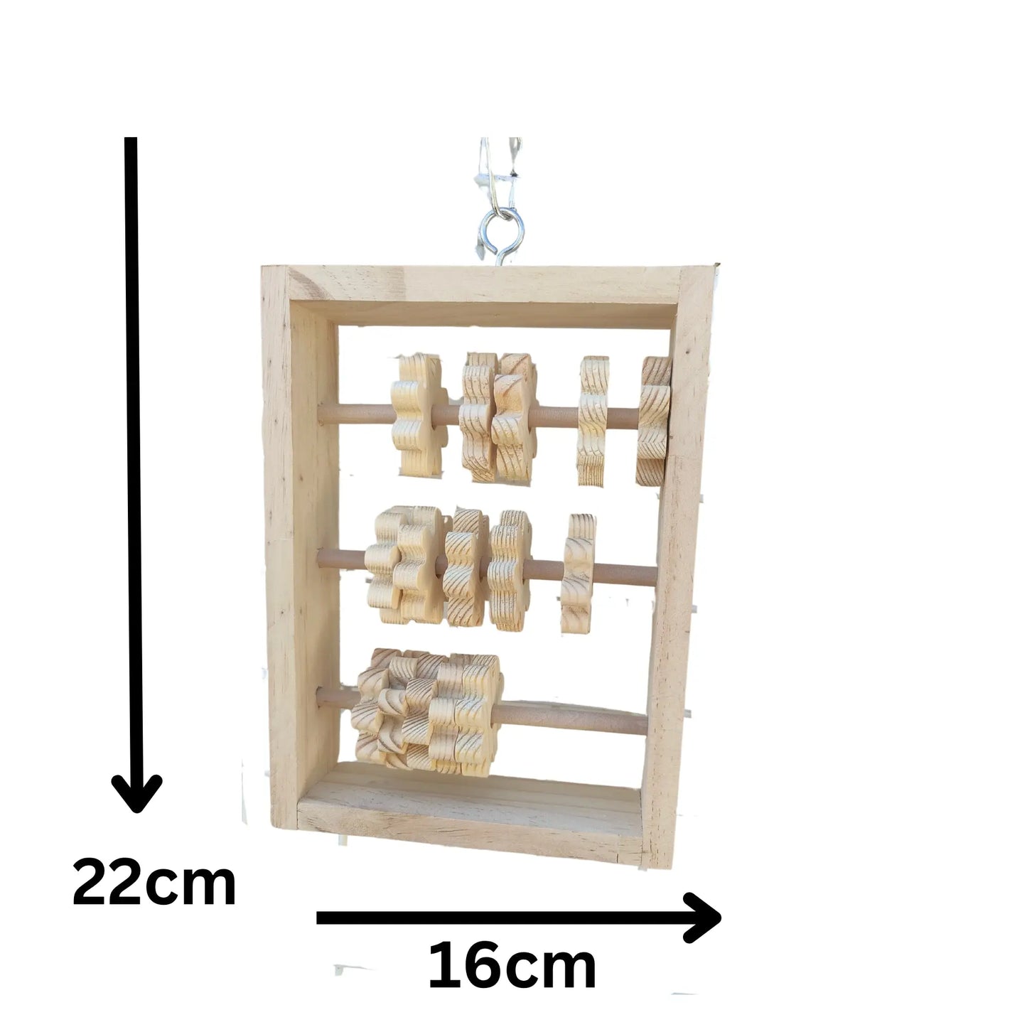 Abacus Plain Bird Toy Lou Lou Bells Bird Toys