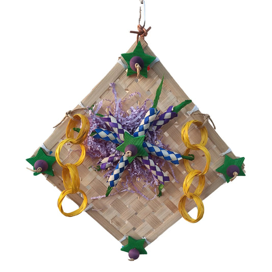 shredable activity mat bird toy