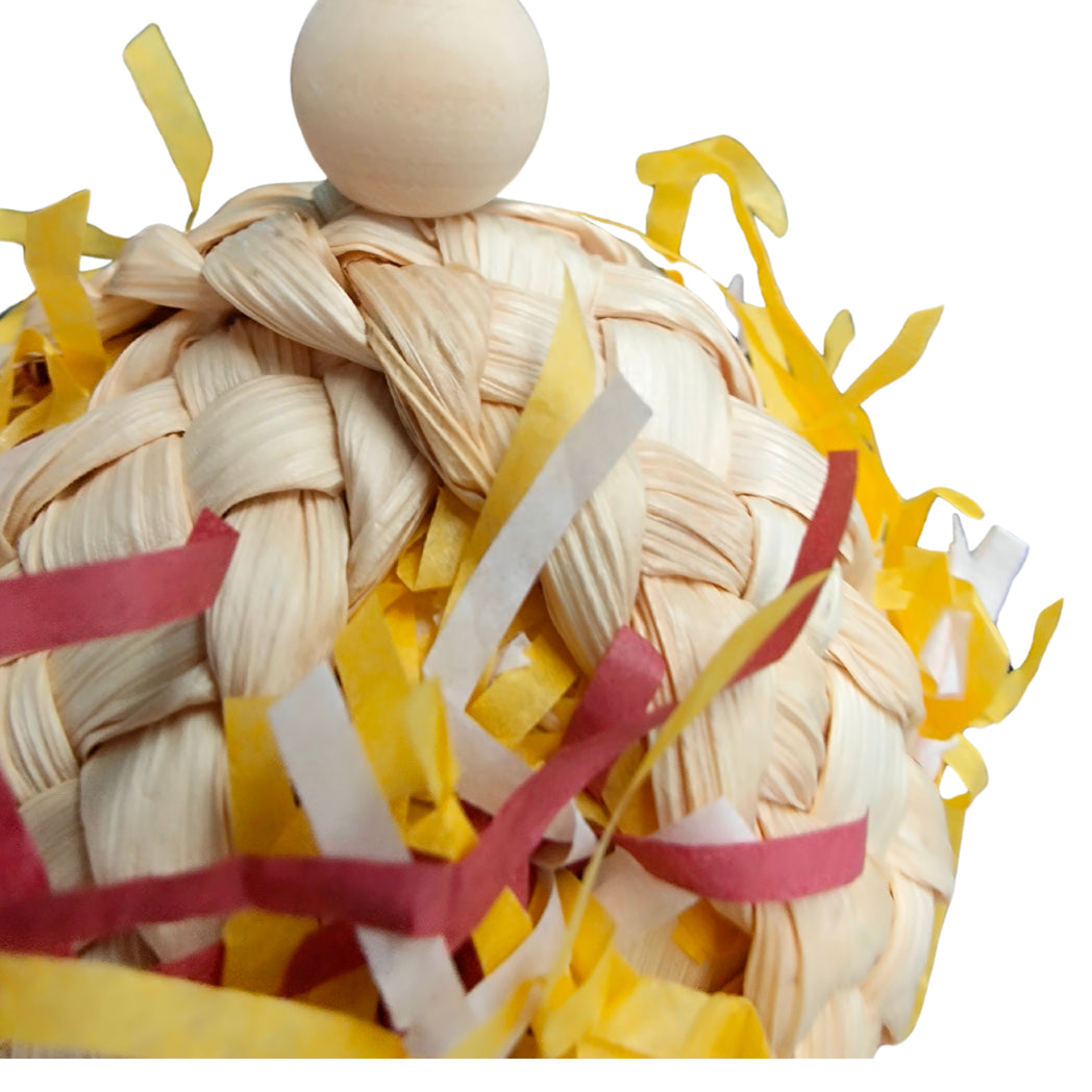 Balloon with Cane Balls Bird Toy Lou Lou Bells Bird Toys