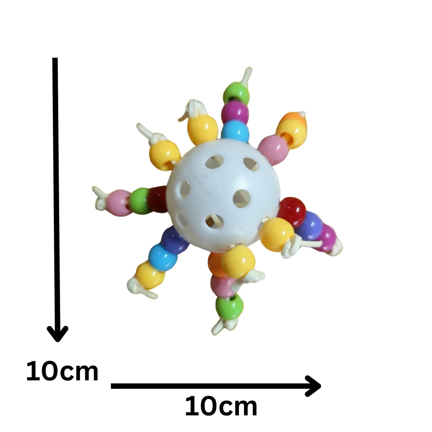 Beady Ball Foot Toy Lou Lou Bells Bird Toys