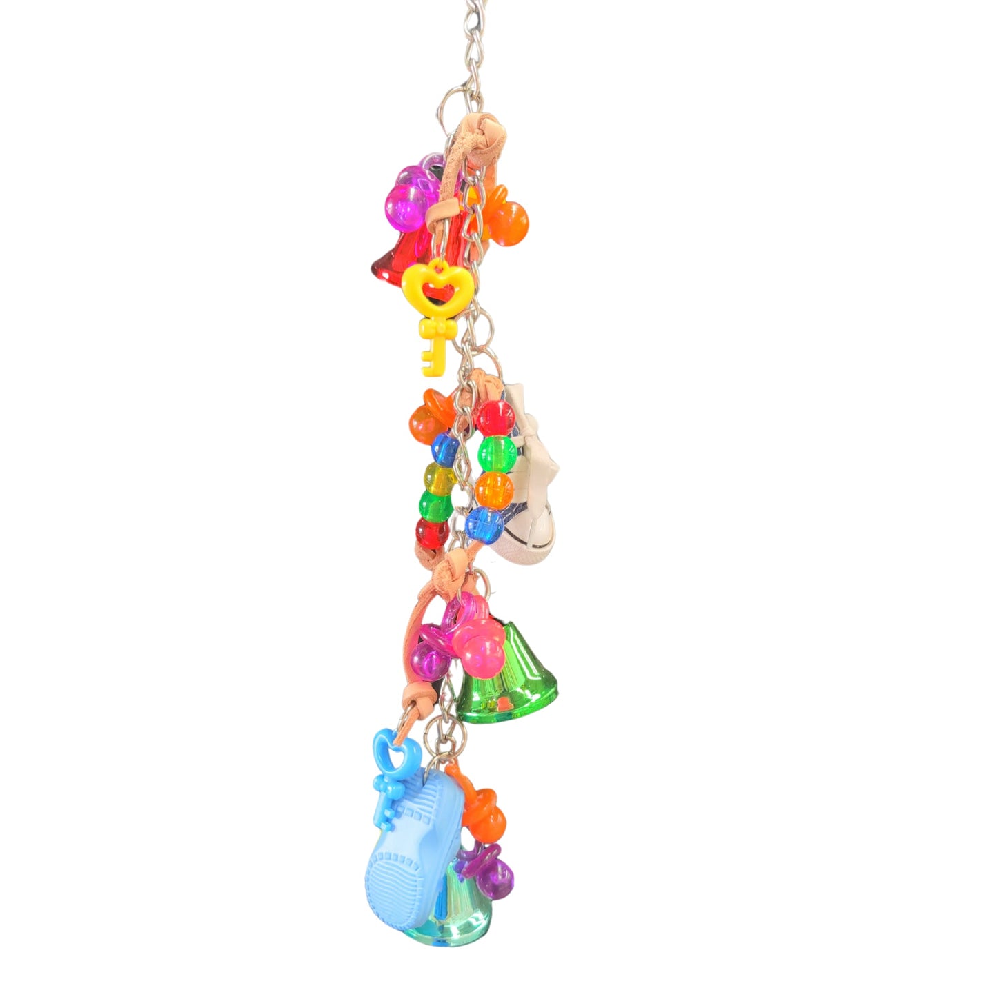 Shoe Chain Bird Toy Lou Lou Bells Bird Toys