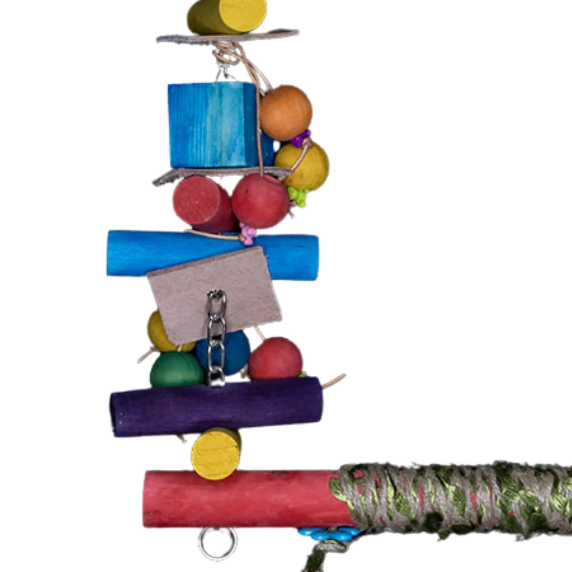 Bits and Pieces Swing Bird Toy Lou Lou Bells Bird Toys