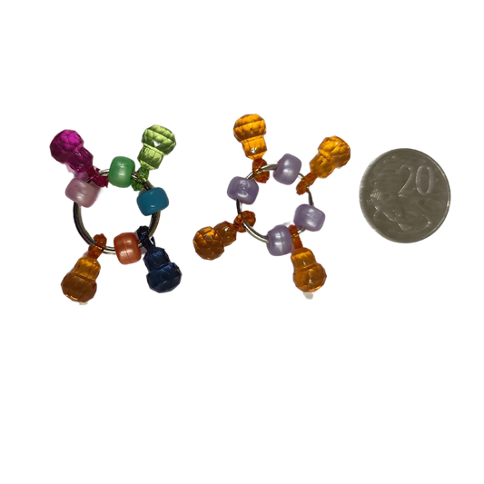 Bling Ring Foot Toy x2 Lou Lou Bells Bird Toys