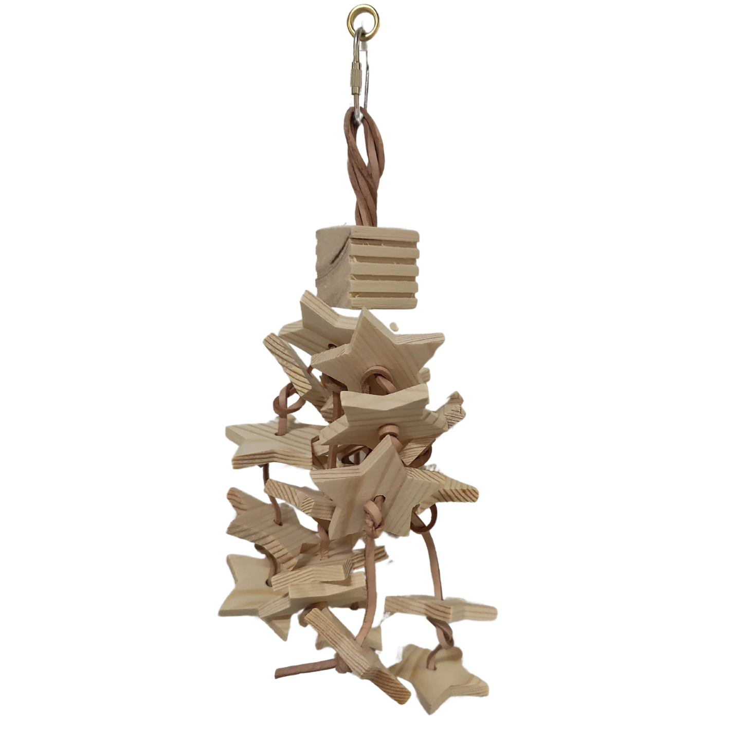 Block and Stars Bird Toy Lou Lou Bells Bird Toys