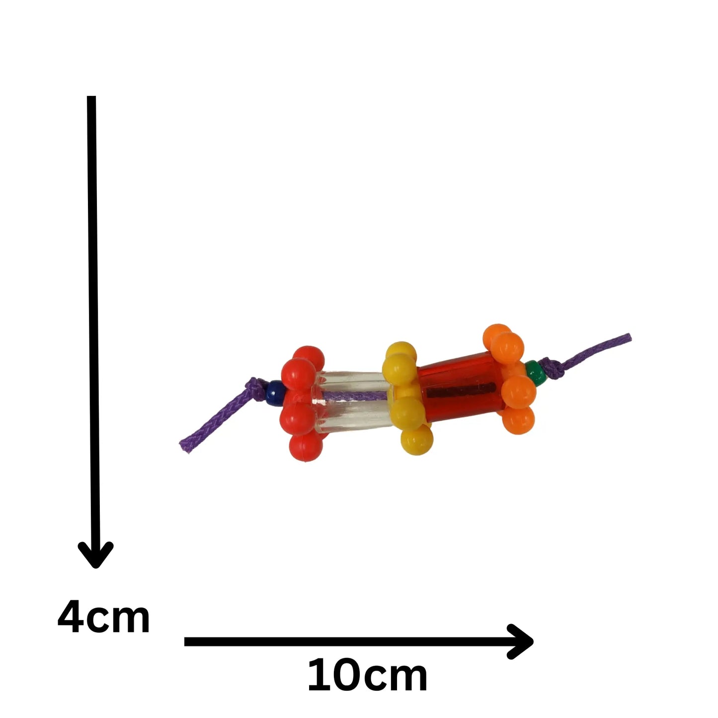 Bubbles and Tubes Foot Bird Toy Lou Lou Bells Bird Toys