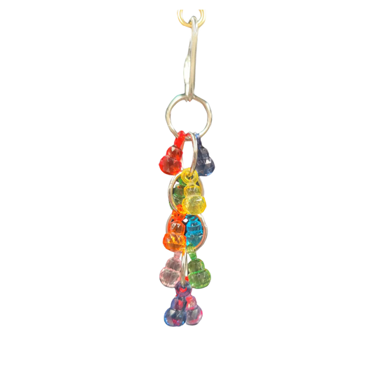 Cute Bling Dummies Bird Toy Lou Lou Bells Bird Toys
