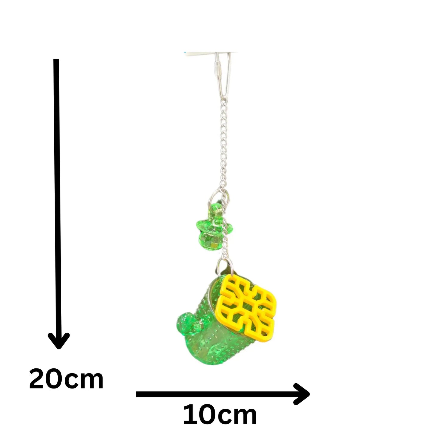 Cactus Cup Bird Toy Lou Lou Bells Bird Toys