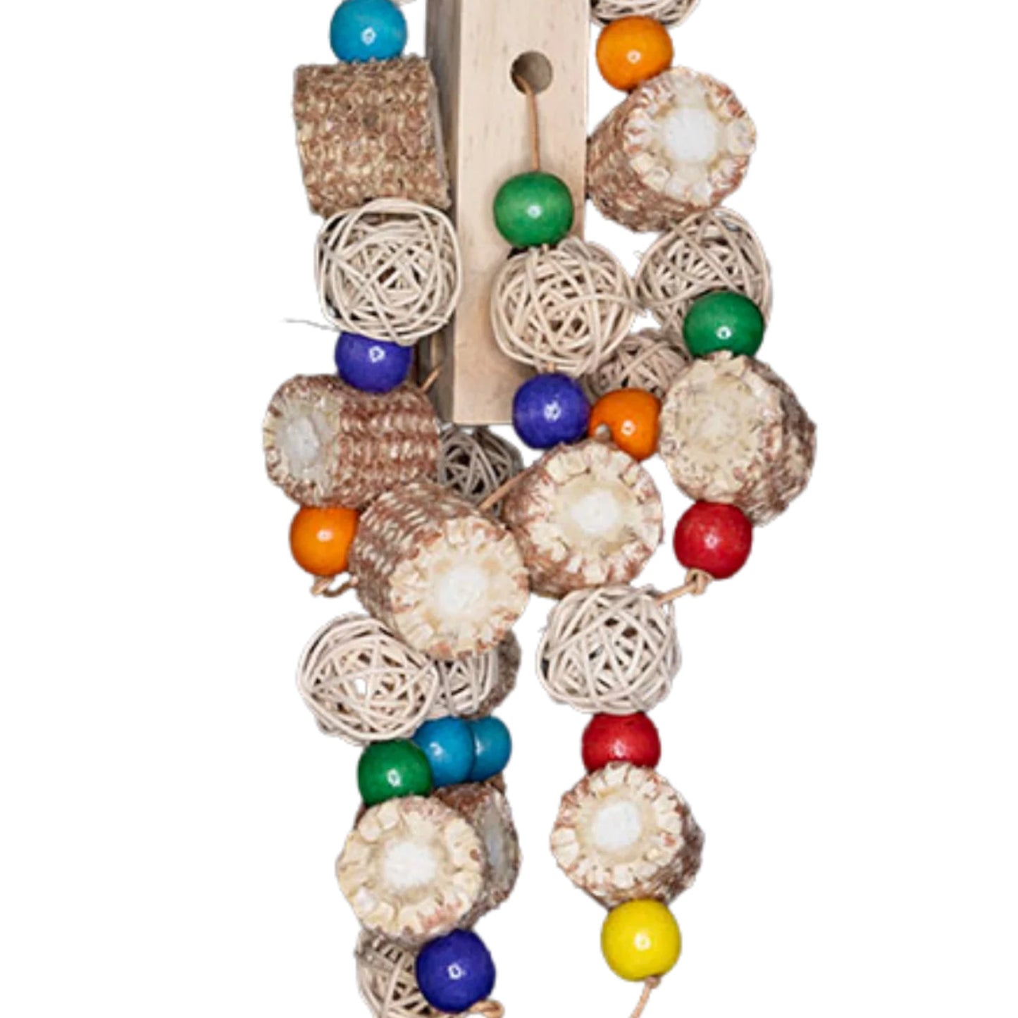 Cane Corn Bird Toy Lou Lou Bells Bird Toys