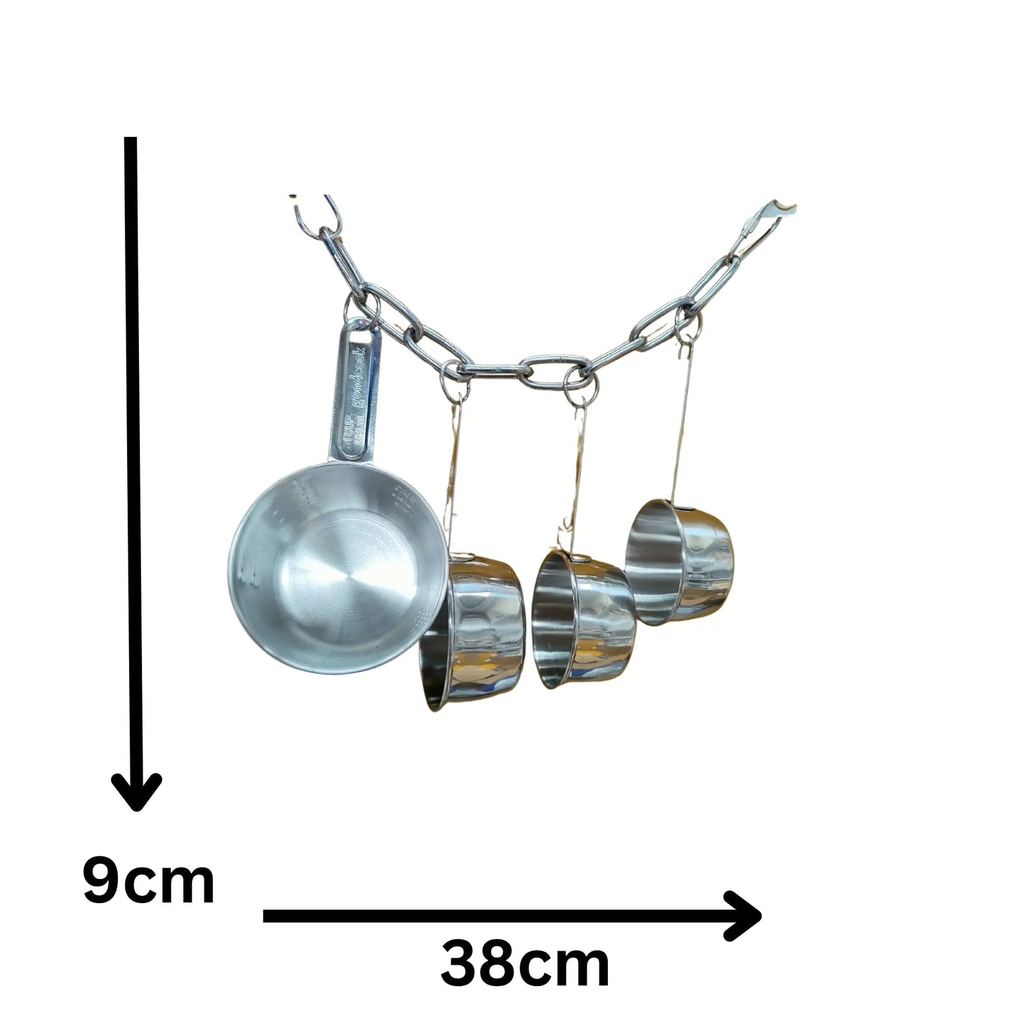 Chain of Measuring Cups Bird Toy Lou Lou Bells Bird Toys