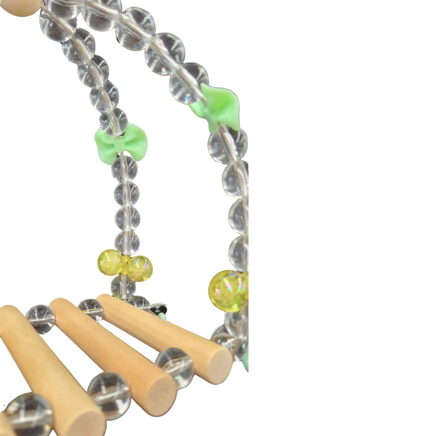 close up of the cinderella swing