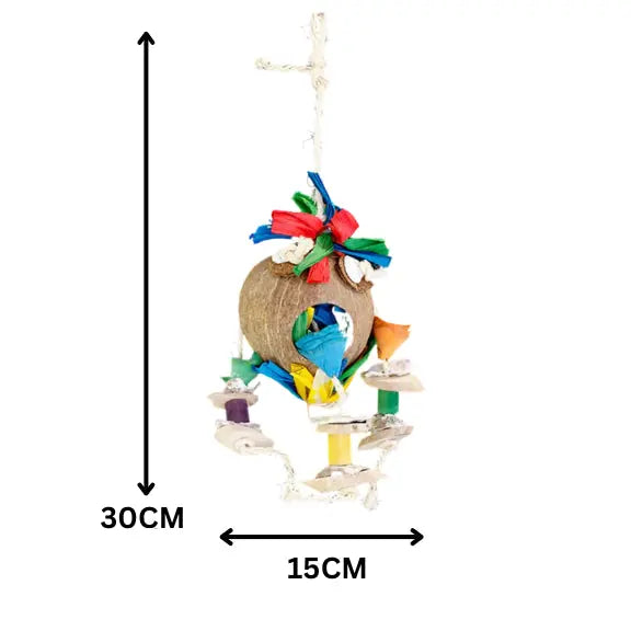 Coco Mania Bird Toy Lou Lou Bells Bird Toys