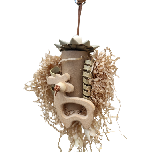 Cow Tube Bird Toy Lou Lou Bells Bird Toys