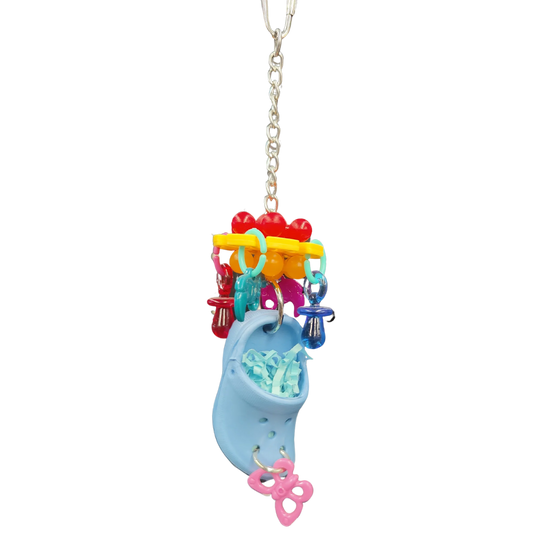 Dangly Croc Bird Toy Lou Lou Bells Bird Toys