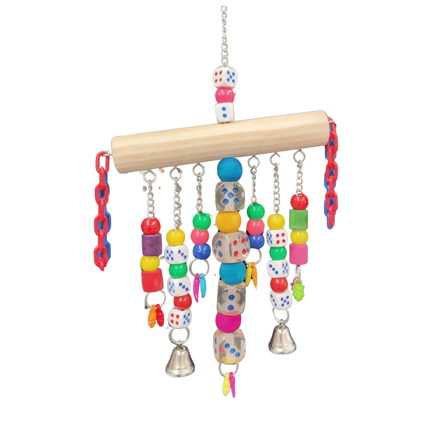 Dangly Dice Bird Toy Lou Lou Bells Bird Toys