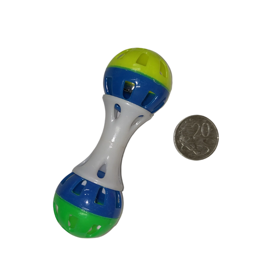 Dumbell Foot Toy Lou Lou Bells Bird Toys