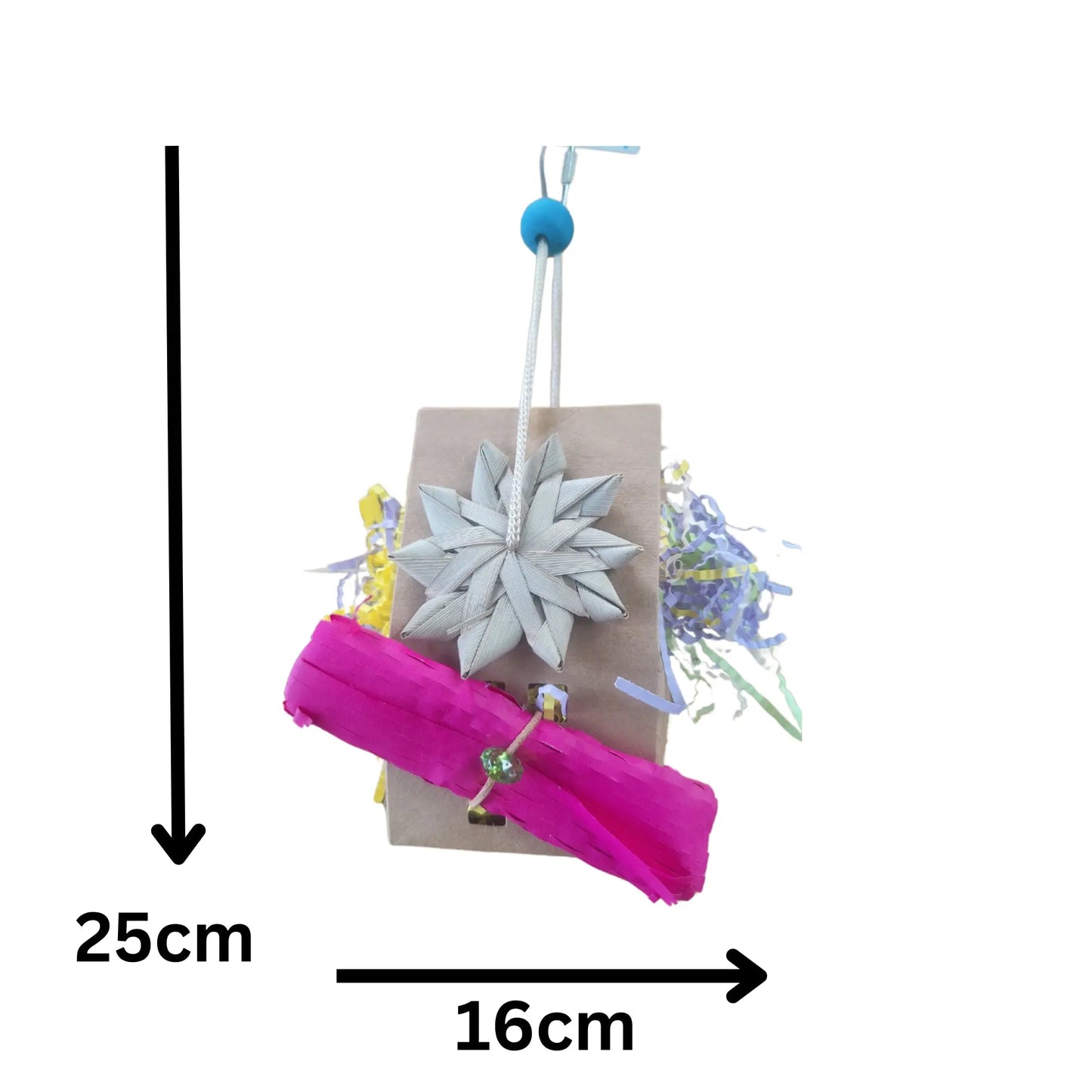 Full House Bird Toy Lou Lou Bells Bird Toys