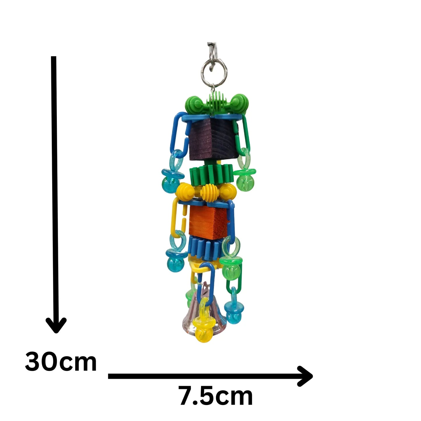 measurements fun blocks bird toy
