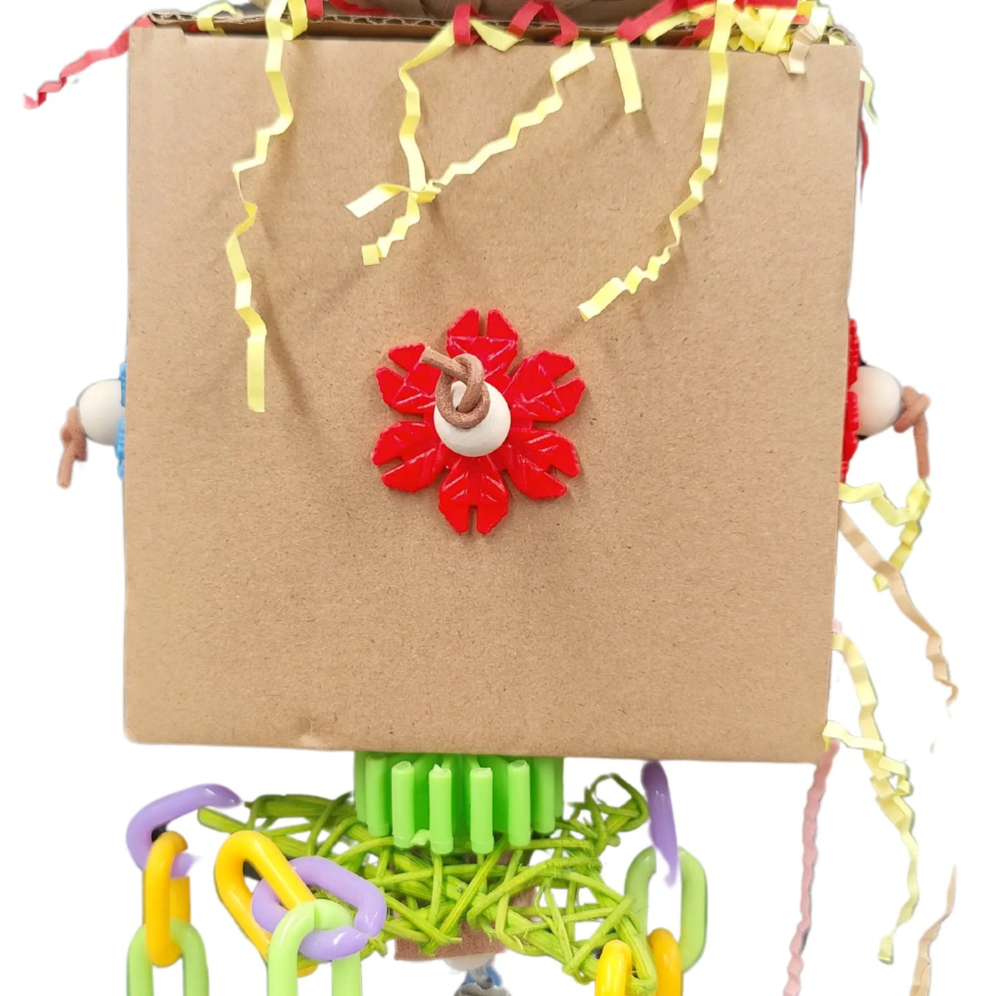 Fun Chew Box Bird Toy Lou Lou Bells Bird Toys