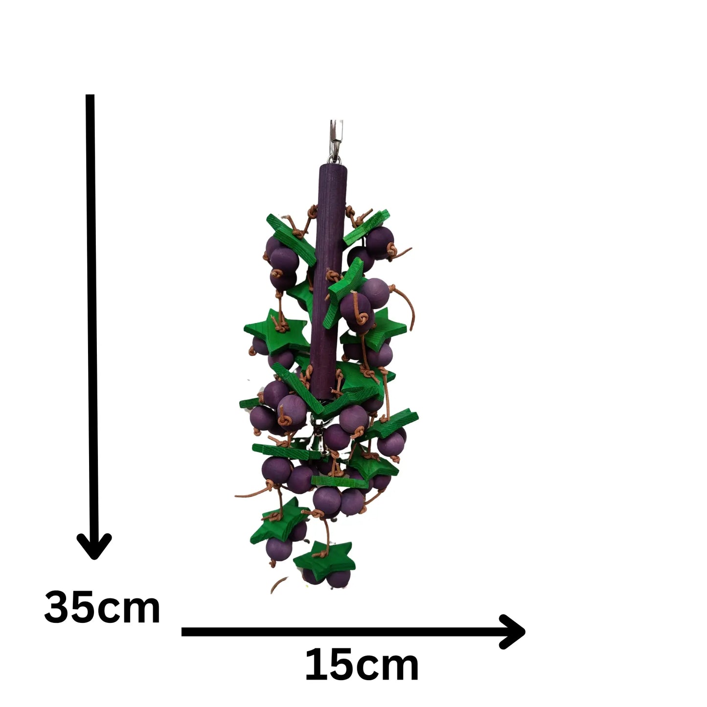 Grape Vine Bird Toy Lou Lou Bells Bird Toys