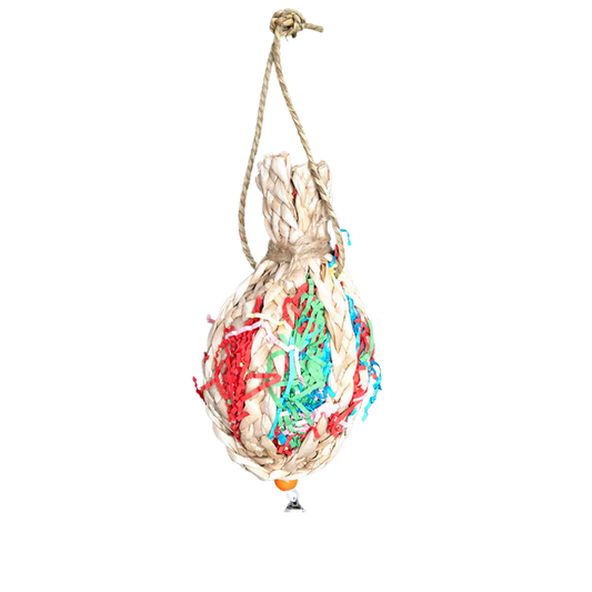 Hanging Bag Shredable Bird Toy