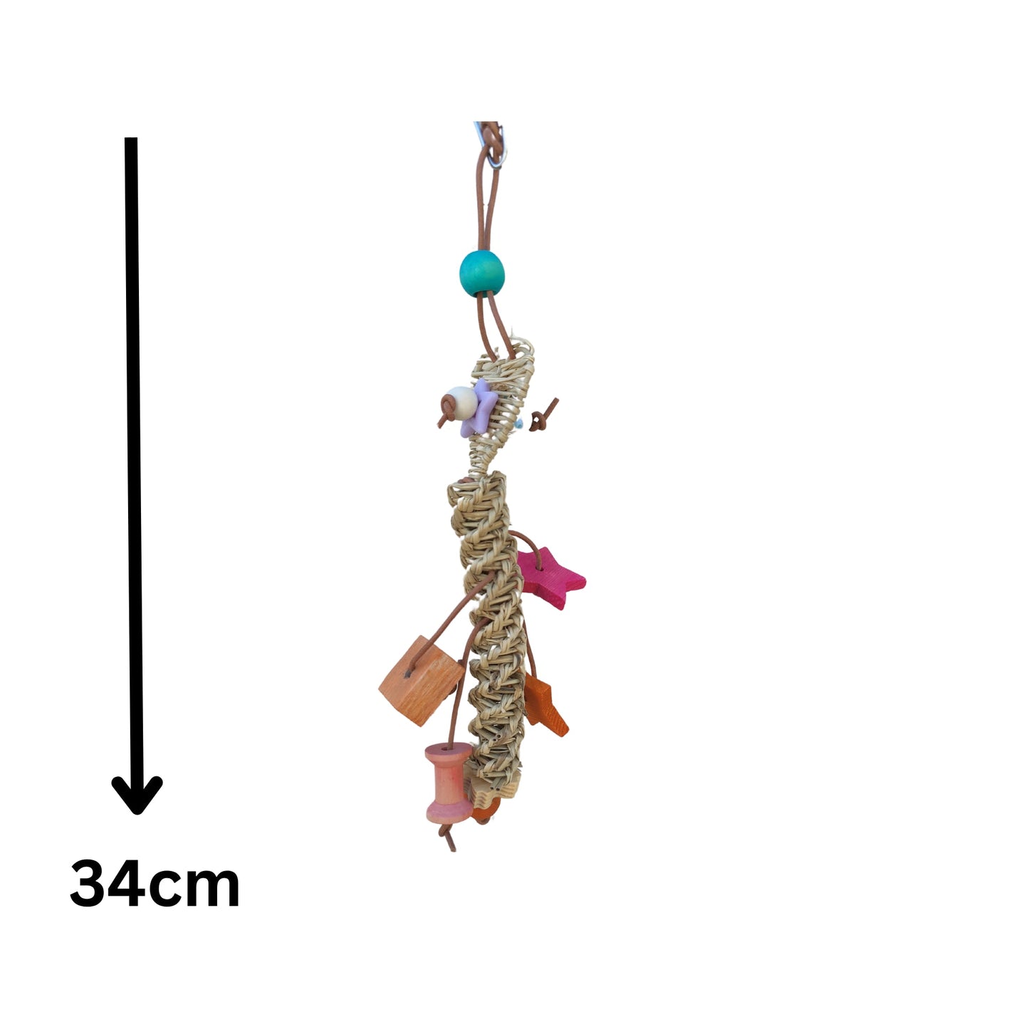 Hanging From the Heart Bird Toy Lou Lou Bells Bird Toys