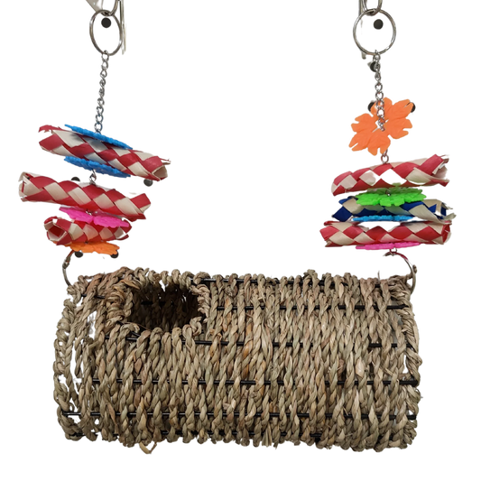 Hanging Tunnel Bird Toy Lou Lou Bells Bird Toys