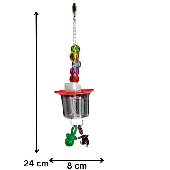 Hide a Treat Cup Bird Toy Lou Lou Bells Bird Toys