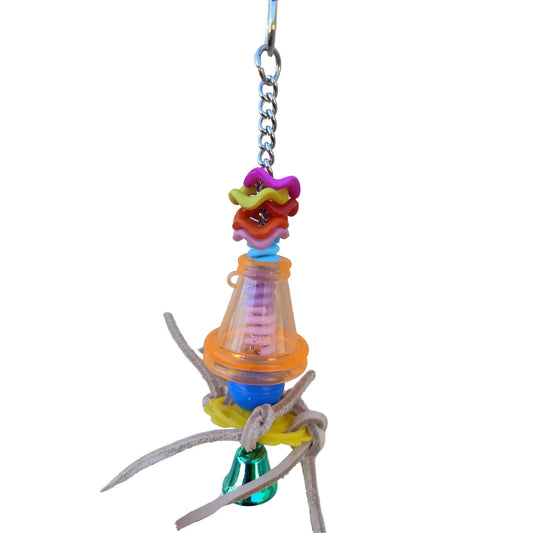 lots of different texture in the kaleidoscope bird toy