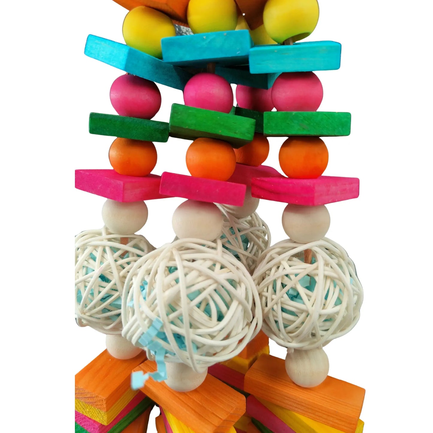 Loaded Cherry Bird Toy Lou Lou Bells Bird Toys