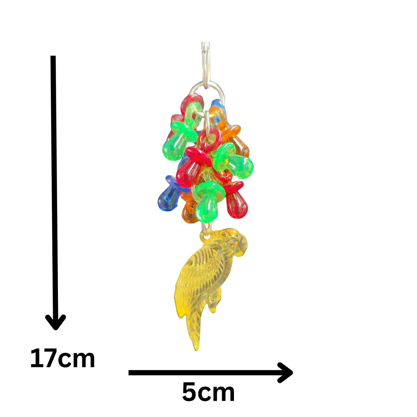 Macaw Charm Bird Toy Lou Lou Bells Bird Toys