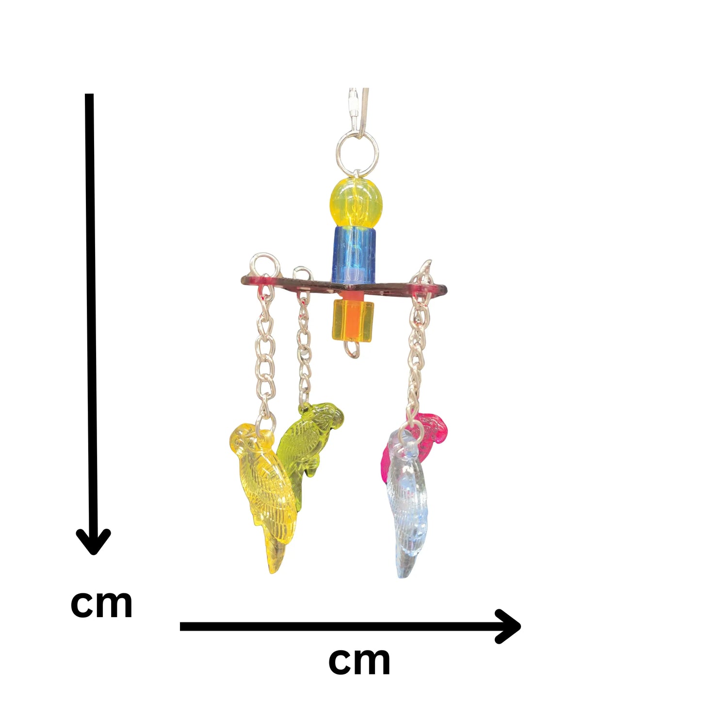 Macaw Mobile bird Toy Lou Lou Bells Bird Toys