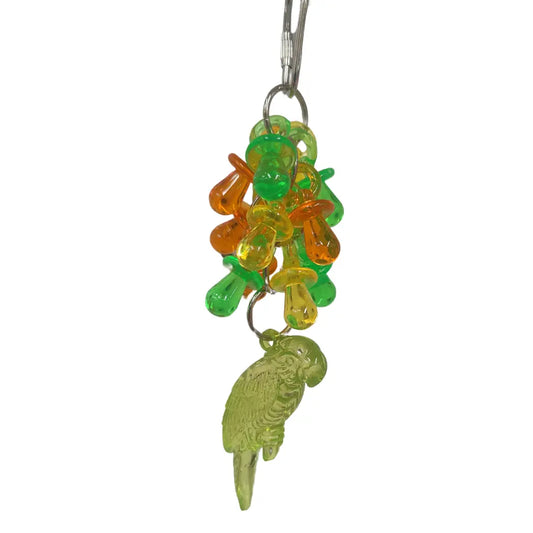 dummies and macaw charm bird toy
