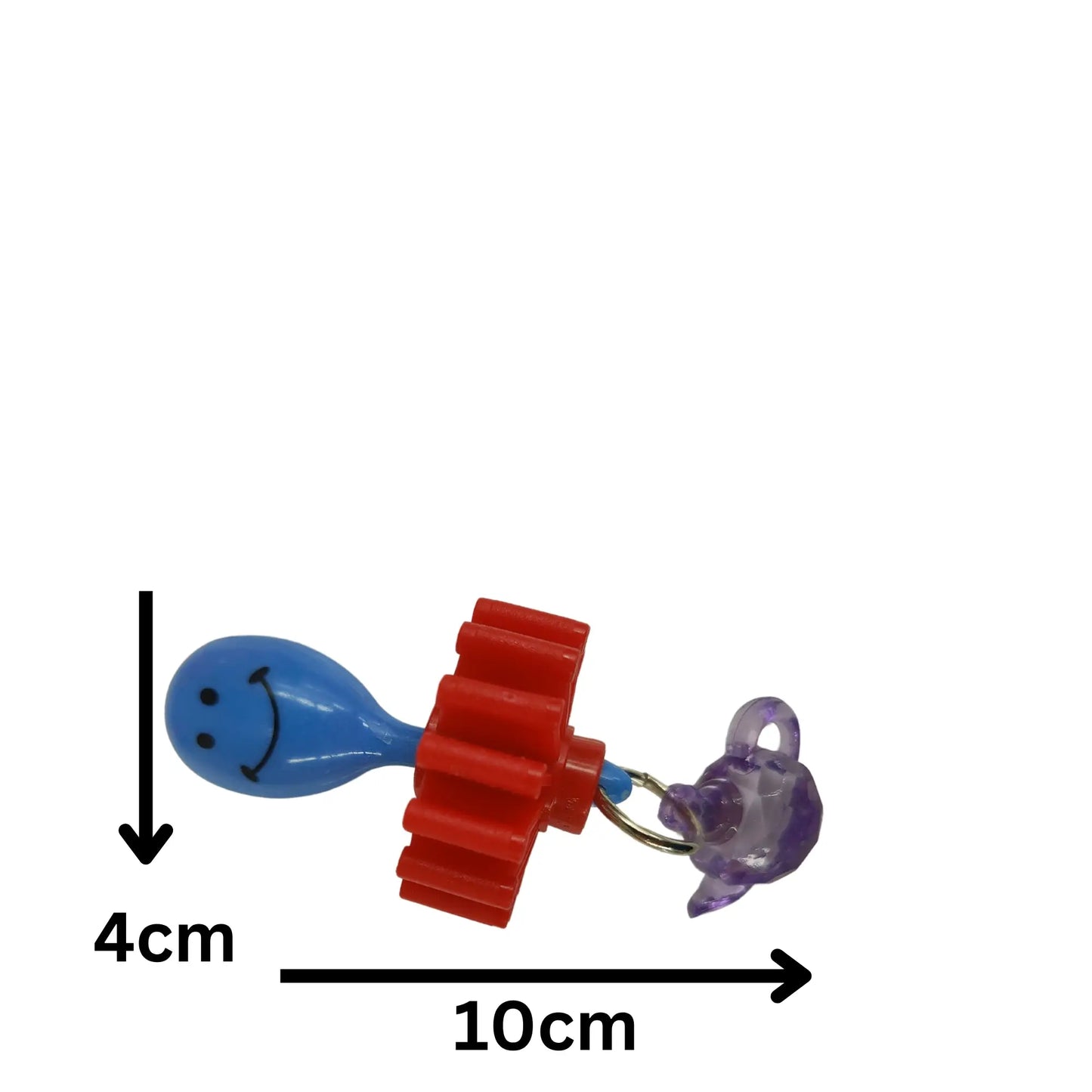 Maraca Gear Foot Bird Toy Lou Lou Bells Bird Toys