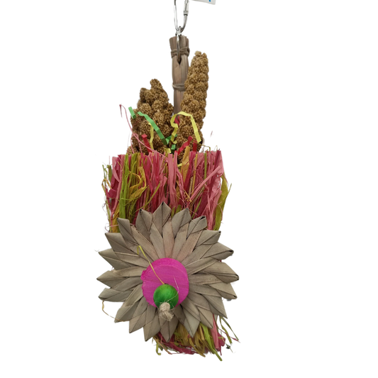 Millet Spray Bird Toy Lou Lou Bells Bird Toys