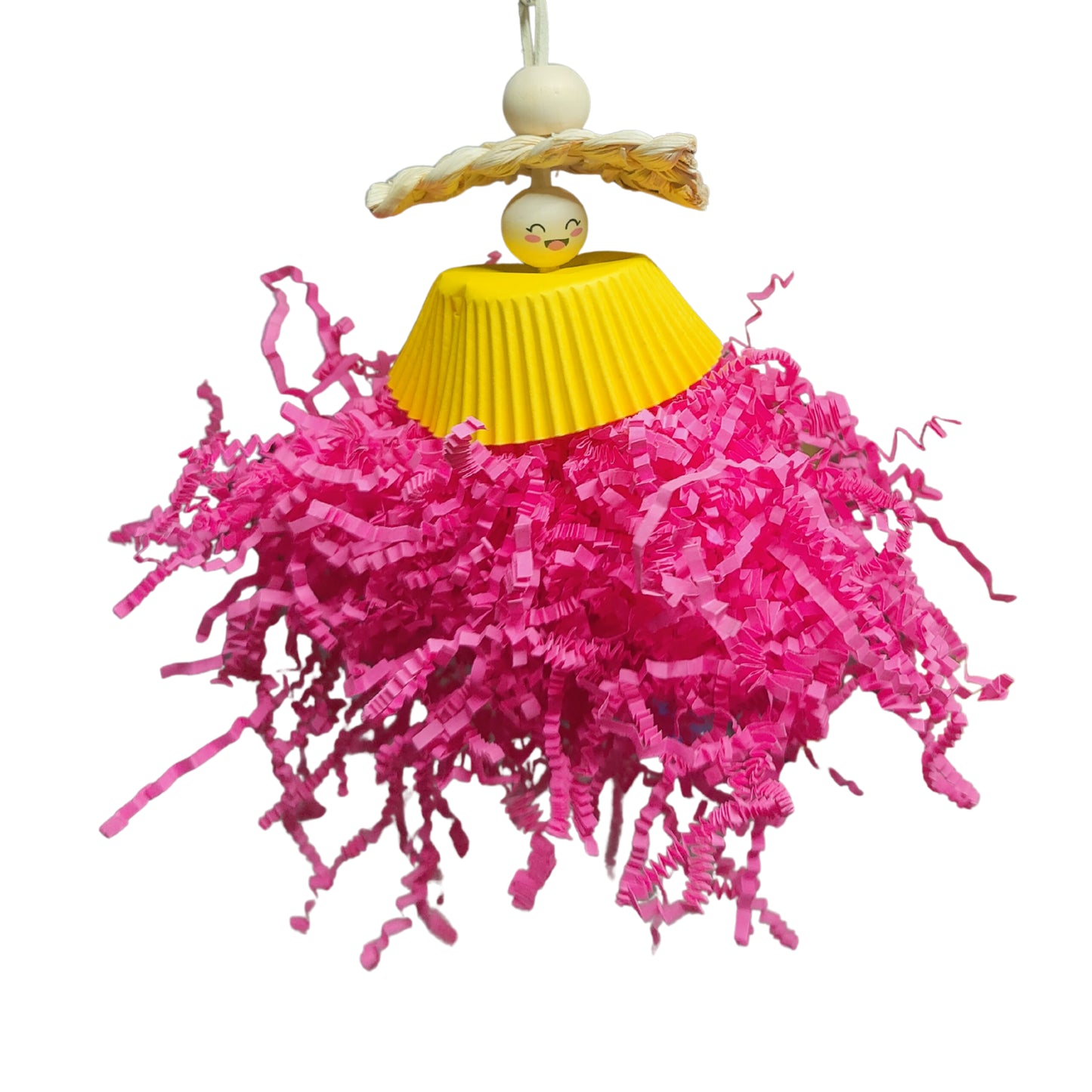 Mini Cupcake Girl Bird Toy Lou Lou Bells Bird Toys