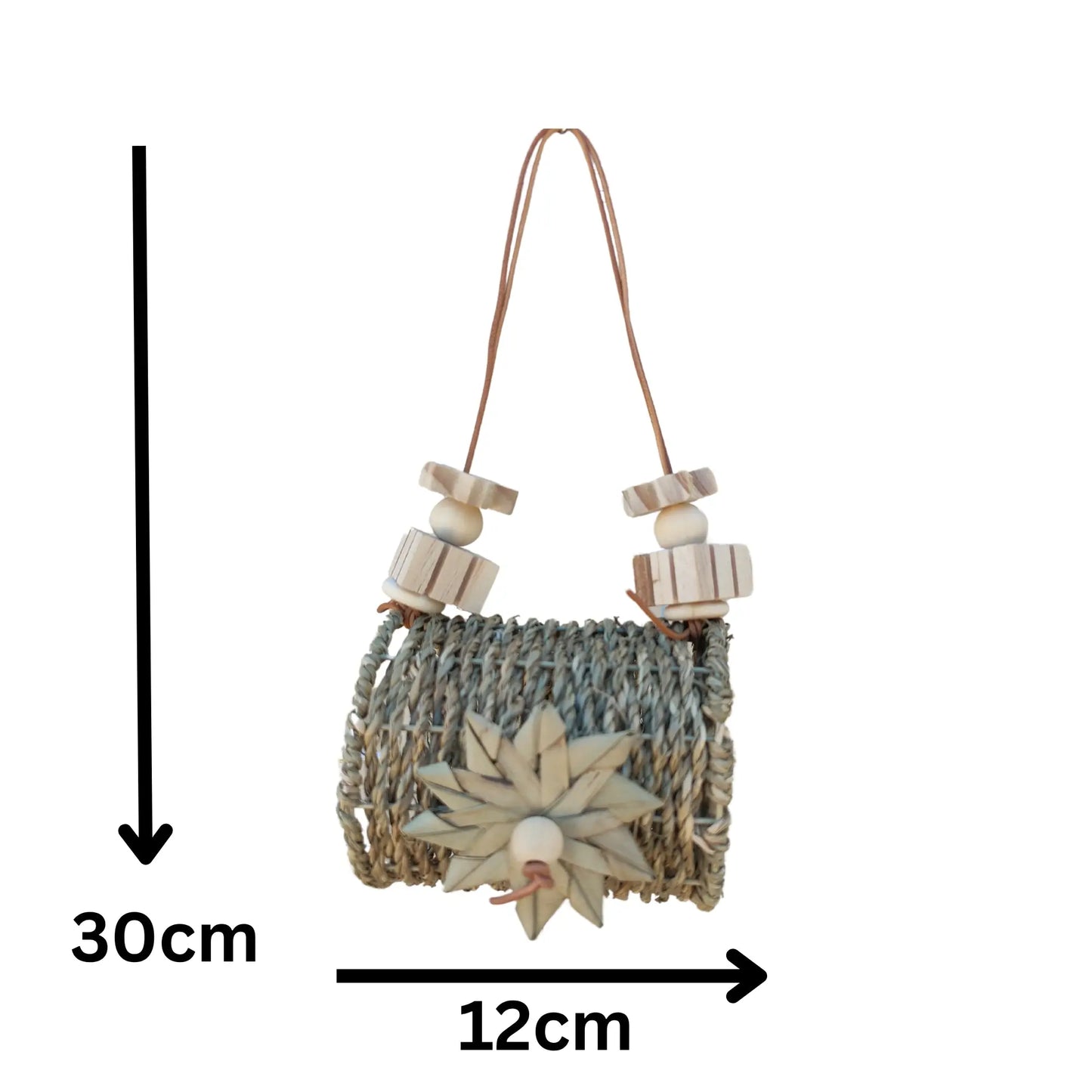 Mini Natural Tunnel Bird Toy Lou Lou Bells Bird Toys