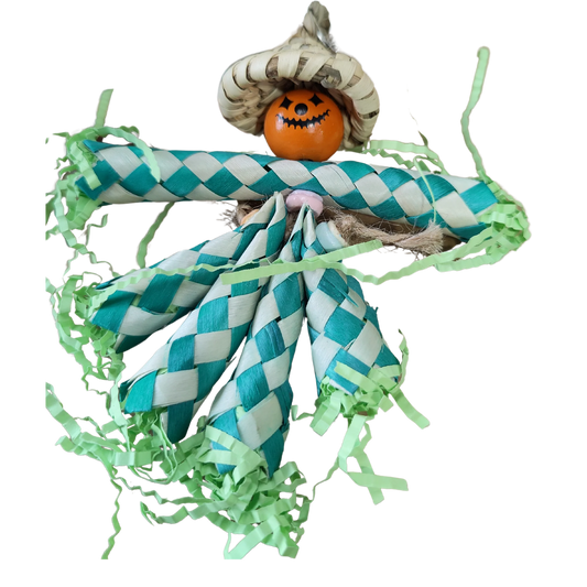 Mini Scarecrow Bird Toy Lou Lou Bells Bird Toys