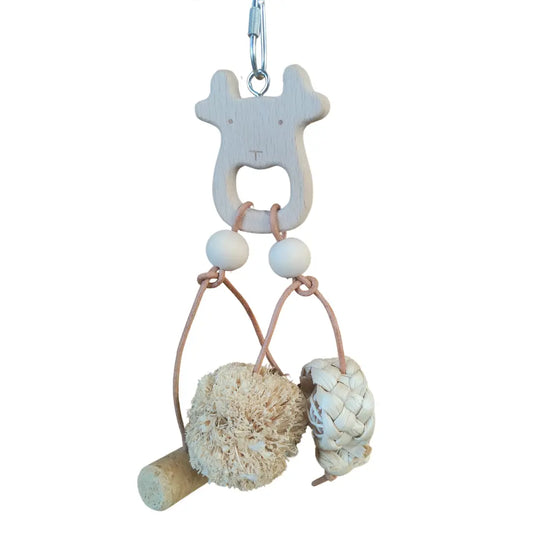 cutie cow bird toy