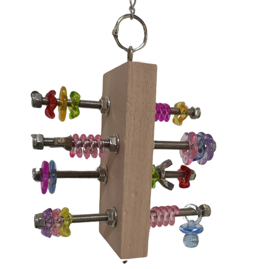 Puzzle Play Bird Toy Lou Lou Bells Bird Toys