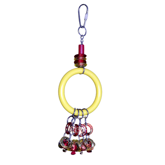Rings and Bells Bird Toy Lou Lou Bells Bird Toys