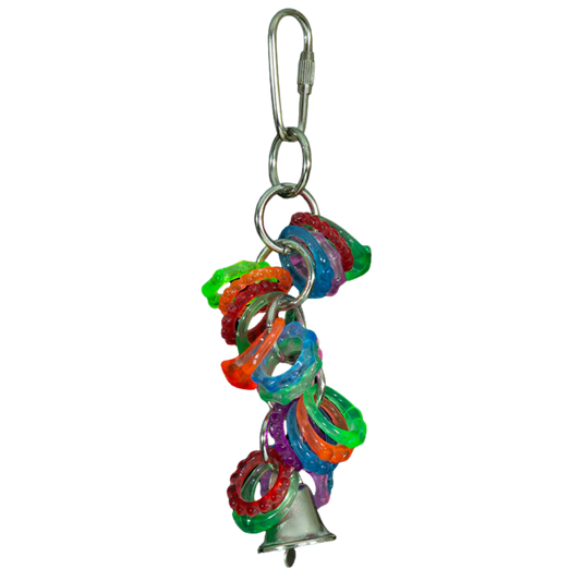 Ring Ring Ring Bird Toy Lou Lou Bells Bird Toys