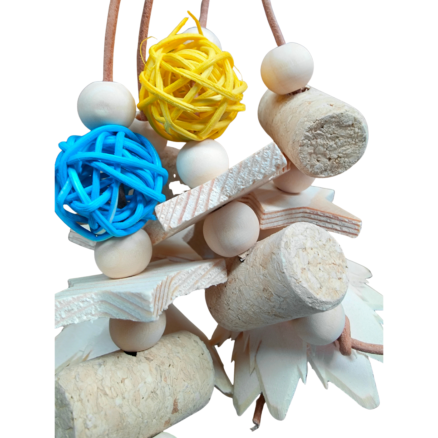 close up of the rocking horse bird toy